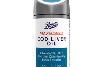 Boots Max Strength Cod Liver Oil 30 Capsules