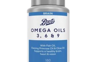 Boots Omega Oils 3 6 & 9 180 Capsules (6 Month Supply)