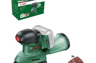 Bosch 18V Cordless Delta sander (Bare Tool) – EasySander 18V Free 18V 2.5Ah Li-ion battery and charger