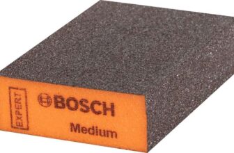 Bosch 1x Expert S471 Standard Blocks (for Paint on wood, Softwood, Ø 69 x 97 x 26 mm, Medium, Professional)