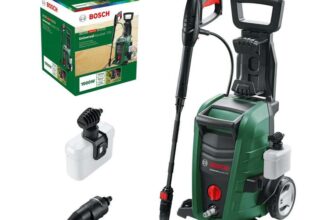 Bosch Aquatek 135 Pressure washer with free home and car kits by redemption