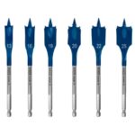 Bosch EXPERT 6 Piece Self-Cut Speed Flat Drill Bit Set