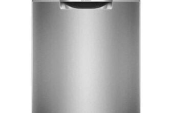 Bosch Series 6 SMS6TCI02G Full Size Dishwasher – Brushed Steel – a Rated
