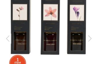Botanical Gardenia Diffuser Fragrance 80ml Secret Garden / Sweet Obsidian / Vanilla Infamy – Free C&C – Randomly Picked