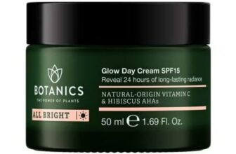 Botanics All Bright Glow Day Cream Moisturiser SPF15