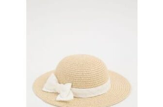 Bow Straw Hat