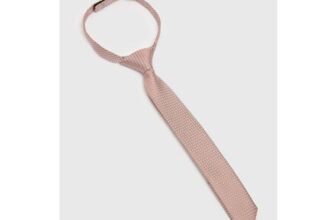 Boys Pink Rip Tape Tie (3-6yrs)