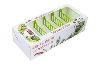 BranQ kitchen organiser, plastic, green, 30.3 x 12.8 x 8 cm