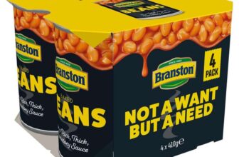 Branston Baked Beans in Tomato Sauce, 410 g (£2.37-£2.12 S&S)