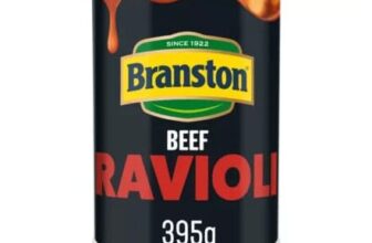 Branston Beef Ravioli in a Rich, Thick, Tomatoey Sauce 390g