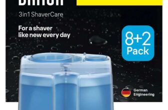 Braun 3in1 ShaverCare Cleaning Cartridges, Value Pack 82 – With Code