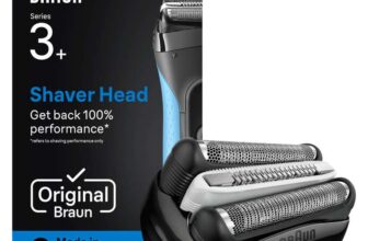 Braun Series 3 Electric Shaver Original Replacement Head, Get Back 100% Shaving Performance, Compatible with Series 3 S& S £19.00
