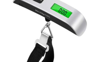 Brencco Electronic Luggage Scales, Portable Scales Max 50 kg/110 Lb