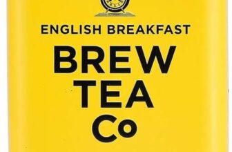 Brew Tea Co – English Breakfast Tea in Classic Tin – Strong & Malty – 150g Loose Leaf Tea