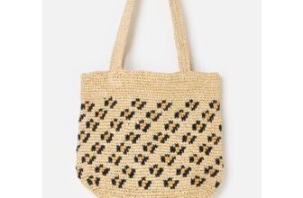 Brown Leopard Print Tote Bag