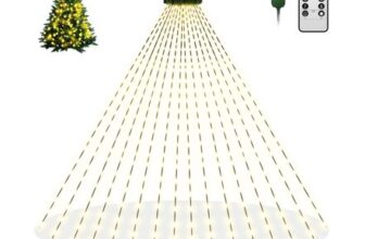 Btfarm 2M 400LED Christmas Lights with Remote, USB, 8 Modes