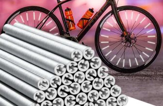 Büchel Seku Clips Spoke Reflectors, Radius Compliant, Scotchlite SM, IP44 Rated, Plastic, Spoke Mount, Bicycle Light, Water Resistant