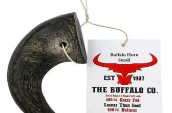 Buffalo Horn Dog treat – pack of 6