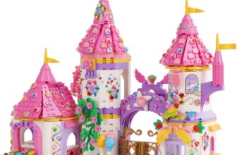 Building Blocks Set,Girls Princess Castle Building Toys with Carriage,Gift for Christmas,Birthday,New Year(1460PCS)
