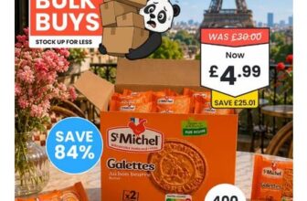 Bulk Special, St Michel La Galette All Butter Biscuits 2.6kg – 400 Biscuits