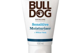 Bulldog Skincare Sensitive Face Moisturiser for Men 100ml (£3.59 S&S)