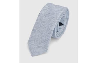 Burton Light Blue Tweed Look Tie