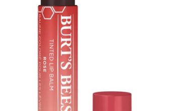 Burts Bees Rose Tinted Lip Balm with Shea Butter
