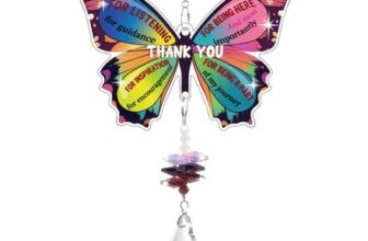 Butterfly Crystal Suncatcher – Thank You Teacher Gifts