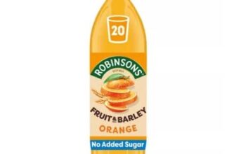Buy 2 for £2 – Robinsons Fruit & Barley Squash 1l Choice of Flavours