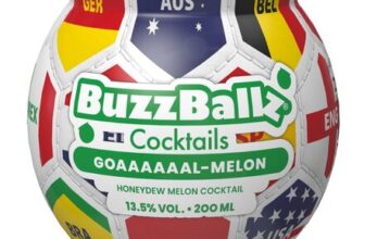 BuzzBallz Pre-Mixed Cocktail 200ml – Goaaaaaal-Melon