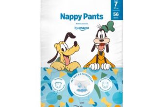 By Amazon Disney Nappy Pants – Size 7 (17 Kg) – 56 Pants