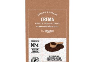 By Amazon Ground Coffee Espresso Crema 500g (£3.99 S&S)