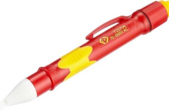 C.K T2271A Non-Contact Voltage Detector with Visual Indicator,Red