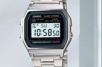 CASIO Retro Classic Unisex Digital Steel Bracelet Watch ( Brand New boxed with papers ) A158WA-1YES Silver – sold by saving.point
