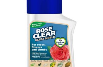 CLEAR Roseclear Plant Shield Spray – Ideal for weekly spraying to maintain healthy plants, 200ml