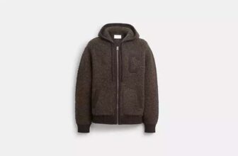 COACH Zip Hoodie Sweater