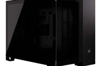 CORSAIR 2500X Black Dual Chamber Tempered Glass Micro ATX PC Case