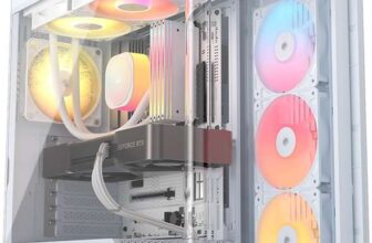 CORSAIR FRAME 4500X RS-R ARGB Panoramic Glass Mid-Tower PC Case White