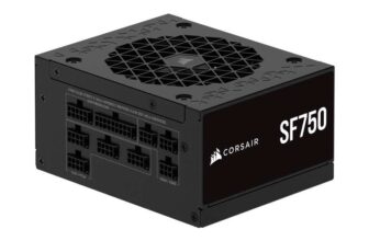CORSAIR SF750 (2024) Fully Modular SFX Low Noise 80 Plus Platinum Power Supply ATX 3.1 Compliant PCIe 5.1 Ready Small Form Factor