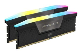 CORSAIR Vengeance RGB Black 32GB 7200MHz DDR5 Memory Kit