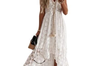 CUPSHE Womens Summer Slip Boho Maxi Dress