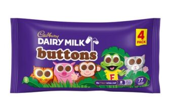 Cadbury Dairy Milk Buttons 4pk