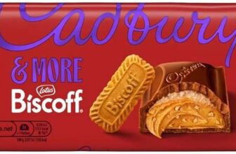 Cadbury & More Lotus Biscoff Chocolate Bar 195g – £2.15 / £1.91 S&S