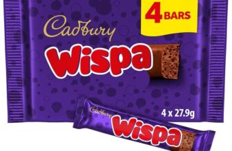 Cadbury Wispa 4 x 27.75g Multipack Chocolate Bar – Nectar Price