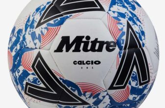 Calcio Football White/Black Mitre Size 3,4,5