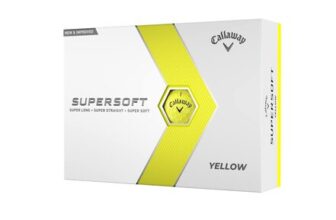 Callaway Supersoft Golf Ball 2023 Yellow