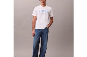 Calvin Klein Embroidered NYC Logo T-Shirt