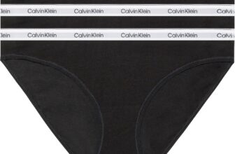Calvin Klein Womens 3 Pack Cotton Bikini Briefs with Stretch