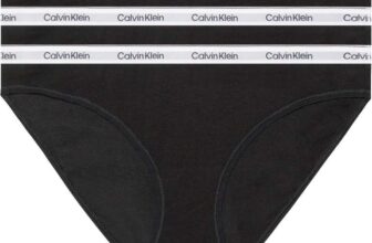 Calvin Klein Womens 3 Pack Cotton Bikini Briefs with Stretch – s
