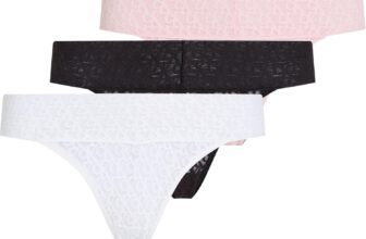 Calvin Klein Womens 3 Pack Low Rise Bikini Briefs with Lace
